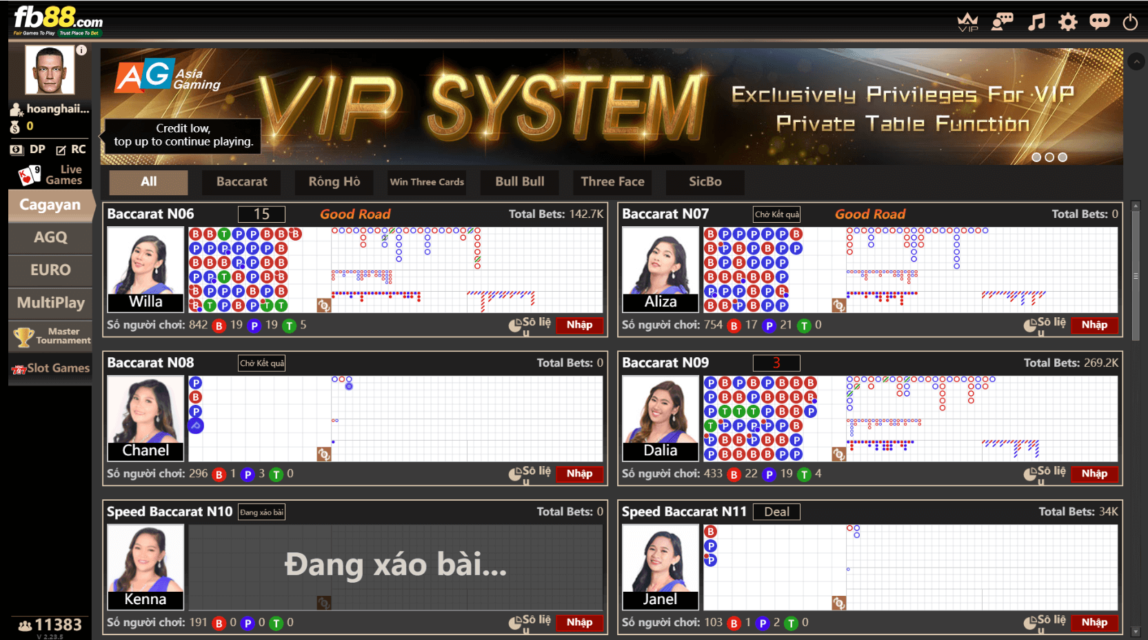 Casino Online FB88 – Nhiều Game Bài Đổi Thưởng hấp dẫn 4 Giao diện sảnh chơi với các Dealer nóng bỏng tại casino FB88