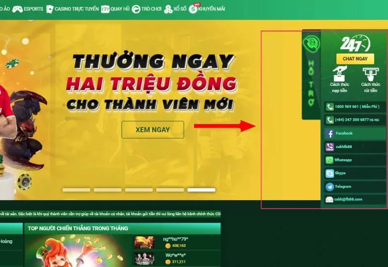 Hướng dẫn đăng nhập FB88 mới nhất cho Tân Thủ 13 Liên hệ với FB88 để lấy lại mật khẩu đăng nhập của mình