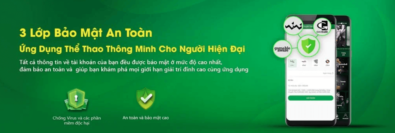 Tải App FB88 cho Điện Thoại Android, IOS file APK/IOS 7 App FB88 trên điện thoại di động sử dụng bảo mật an toàn 3 lớp